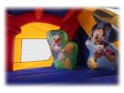 Mickey Mouse 6in1 bounce house rental with water slide in Dallas, ideal for kids ages 3 and up at Grand Prairie parties.