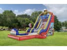 Mickey Mouse water slide rental in Dallas with pool—perfect for Arlington birthday parties, wet or dry play.