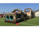 Renta de curso de obstáculos militar de 100ft en Dallas — perfecto para eventos de team building en Plano.