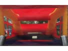 Monster truck bounce house rental in Houston with slide, perfect for kids' parties in Pasadena.