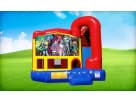 4in1 Monster High bounce house with wet or dry slide rental in Dallas, perfect for Lewisville parties.
