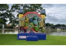 13x13 Monsters University bounce house rental in Dallas with Mike Wazowski and Sully characters, perfect for Mesquite birthday