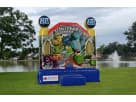 Monsters Inc. bounce house rental in Dallas with 13x13 moonwalk — ideal for Plano birthday parties.
