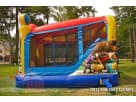 Monsters University bounce house with water slide available for rental in Houston—ideal for Cypress birthday parties.