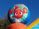 Finding Dory bounce house rental in Houston with Disney-licensed design, ideal for Spring birthday parties.