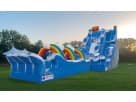 24ft Niagara Falls water slide rental in Houston — 60ft of action-packed sliding fun, ideal for Katy summer parties.