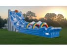 Perfect for Kingwood summer parties, this 24ft Niagara Falls water slide rental in Houston delivers nearly 60ft of action-packed