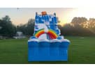 60ft Niagara Falls water slide rental in Houston—ideal for League City summer events and cooling off on hot days.