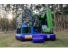 Renta de brincolin Tortugas Ninja 5en1 con tobogan acuatico en Houston — ideal para fiestas en Cypress.