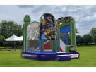 Ninja Turtles 5in1 bounce house with dual slides rental in Dallas—perfect for Grand Prairie parties with kids.