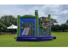 Ninja Turtles 5in1 bounce house rental in Dallas with wet or dry slide—ideal for Frisco parties.
