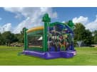 Ninja Turtle bounce house rental with water slide available in Houston, ideal for Katy birthday parties and events.