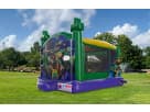 Teenage Mutant Ninja Turtles bounce house with water slide rental in Houston — perfect for The Woodlands kids' parties.