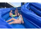 Water Slide Fun hanging on the slide