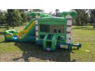 Palm Tree Bounce House Combo Rental Front