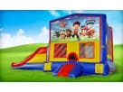 Paw Patrol bounce house rental in Austin with wet or dry slide, ideal for Buda birthday parties.