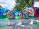 Paw Patrol toddler bounce house rental in Dallas with obstacle course features, ideal for Grand Prairie birthday parties.