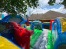 Paw Patrol toddler obstacle course rental in Dallas with colorful tunnels and climbing elements, ideal for Frisco birthday