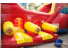 Barco pirata inflable con tobogán para renta en Houston — ideal para fiestas temáticas con niños desde 3 años.