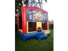 Pokémon GO brincolín castillo 13x13 en renta en Austin, ideal para fiestas en Round Rock.
