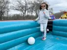 Giant Billiard Pool Table Soccer interactive rental in Houston—wet or dry play, ideal for Conroe parties.