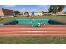 Giant Pool Table Soccer interactive rental in Austin—dual-lane design perfect for Pflugerville events and school playground
