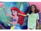 Toddler Disney Princess obstacle course rental in Houston with interactive climber, slide, and Cinderella's carriage