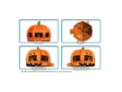 Calabaza brincolín en renta en Austin con detalles tallados, ideal para fiestas de otoño en Buda.