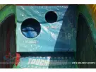 Perfect for San Marcos football parties, this Quarterback Blitz cornhole rental in Austin features dual-hole toss boards