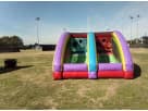Quarterback Blitz Football interactive bounce house rental in Austin with dual game panels, ideal for San Marcos events.