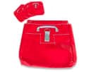 Bolsas de arena roja con asas para fijar inflables en renta de Houston — ideales para eventos al aire libre en Cypress.