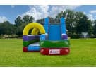 34ft Retro Combo Slip N Water Slide rental in Houston with wet-dry play — ideal for League City parties.