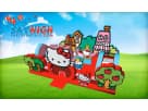 Hello Kitty toddler bounce house rental in Dallas with colorful character design—ideal for Arlington birthday parties.