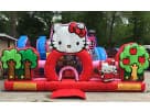 Perfect for toddler parties in Dallas, this Hello Kitty bounce house rental features safe, durable inflatable construction