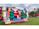 Christmas Santa Claus 20ft slide rental in Houston — ideal for Spring parties and holiday celebrations.