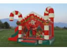Rent a Santa Themed Bouncy Castle