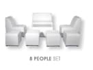 8 person luxury furniture rental