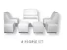 8 person luxury furniture rental