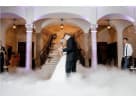 Renta de efectos especiales con nube de humo para bodas elegantes en Austin, perfecta para San Marcos.