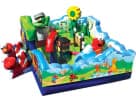 Perfect for toddler birthday parties in Austin, this Sesame Street bounce house rental features Elmo, Oscar, and a kid-friendly