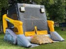 Skid Loader construction bounce house rental in Austin with huge jumping area — ideal for San Marcos birthday parties.