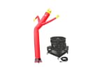 Red Sky Dancer tube man rental in Houston with animated waving arms—perfect for eye-catching promotions in Pasadena.