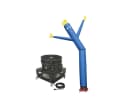 Blue Sky Dancer tube man rental in Dallas with four waving arms, ideal for outdoor events in Arlington.