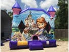 Perfect for Sofia the First fans in Austin, this 13x13 Disney-licensed bounce house rental features Princess Sofia and friends
