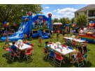 Sonic Combo Water Slide Bounce House Party