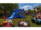 Kids Birthday Party Bounce House Sonic Themed Party