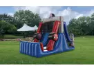 Tobogán acuático Spider-Man de 50ft disponible para renta en Houston — perfecto para eventos en Katy.