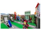 Perfect for Kyle toddler parties, this Spidey and Friends obstacle course rental in Austin holds 8 kids with climbing, sliding