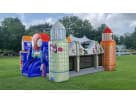 Spidey and Friends toddler obstacle course rental in Austin with character pop-ups, ideal for Pflugerville birthday parties.