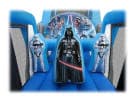 Star Wars obstacle course rental in Houston featuring a 50ft dry or wet slide with climbing and bouncing areas, ideal for Spring